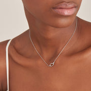 Ania Haie Silver Wave Link Necklace
