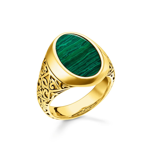 Ring Green-Gold | The Jewellery Boutique