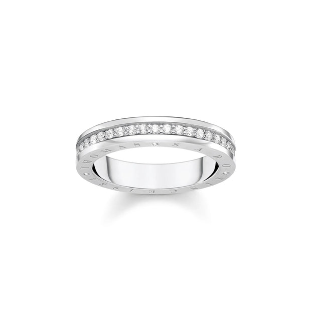 SPARKLING CIRCLES SILVER RING | The Jewellery Boutique