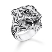 Thomas Sabo Ring Tiger Silver