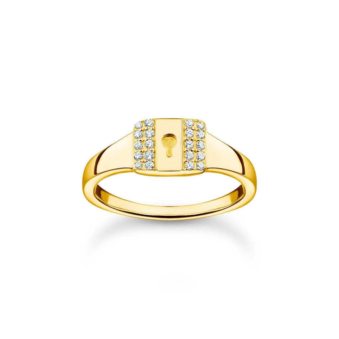 Thomas Sabo Ring lock gold