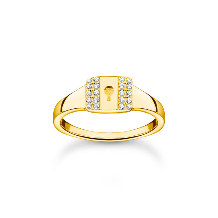 Thomas Sabo Ring lock gold