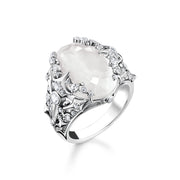 Ring milky quartz silver | The Jewellery Boutique