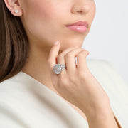 Ring milky quartz silver | The Jewellery Boutique