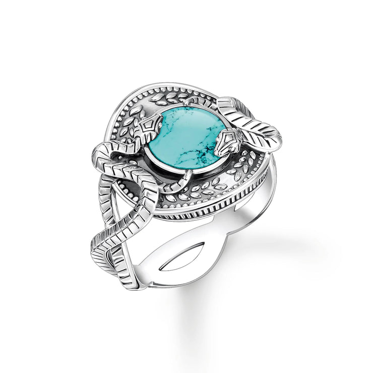 Serpent Turquoise Ring | The Jewellery Boutique