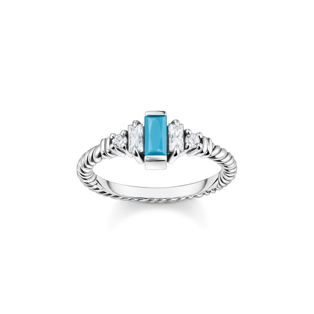 Mystic Turquoise Cocktail Ring | The Jewellery Boutique