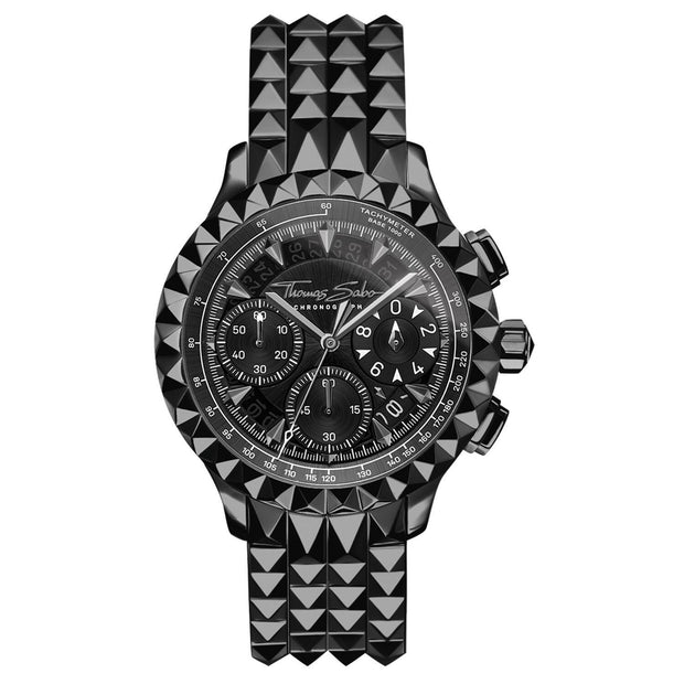 Thomas Sabo Men's Watch Rebel At Heart Chronograph Black
