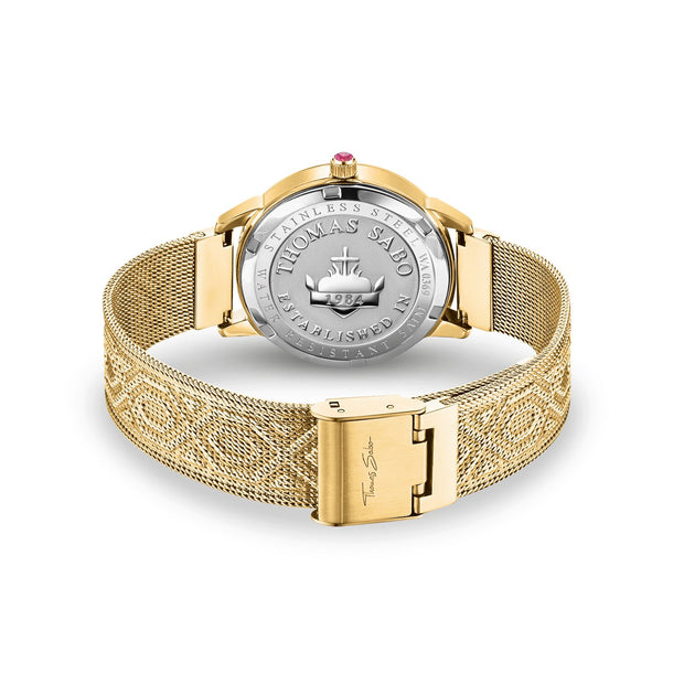 Thomas Sabo Women's Watch Dragonfly Gold 