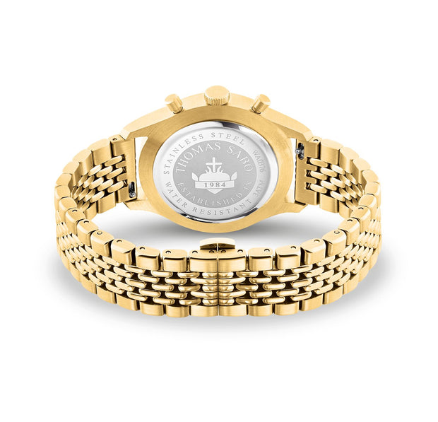 Thomas Sabo Men's Watch Chronograph Gold 