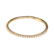Bronzallure Gold Tennis Bracelet