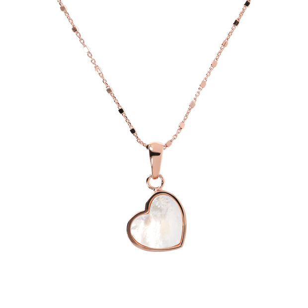 Bronzallure Mini Heart Pendant Necklace