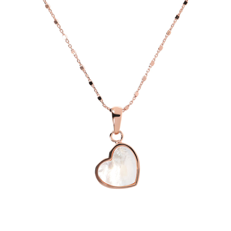 Bronzallure Mini Heart Pendant Necklace