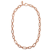 Bronzallure Purezza Oval Link Necklace 50cm