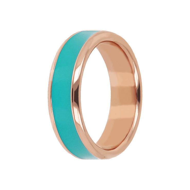 Bronzallure Miss Tiffany Enamel Band Ring