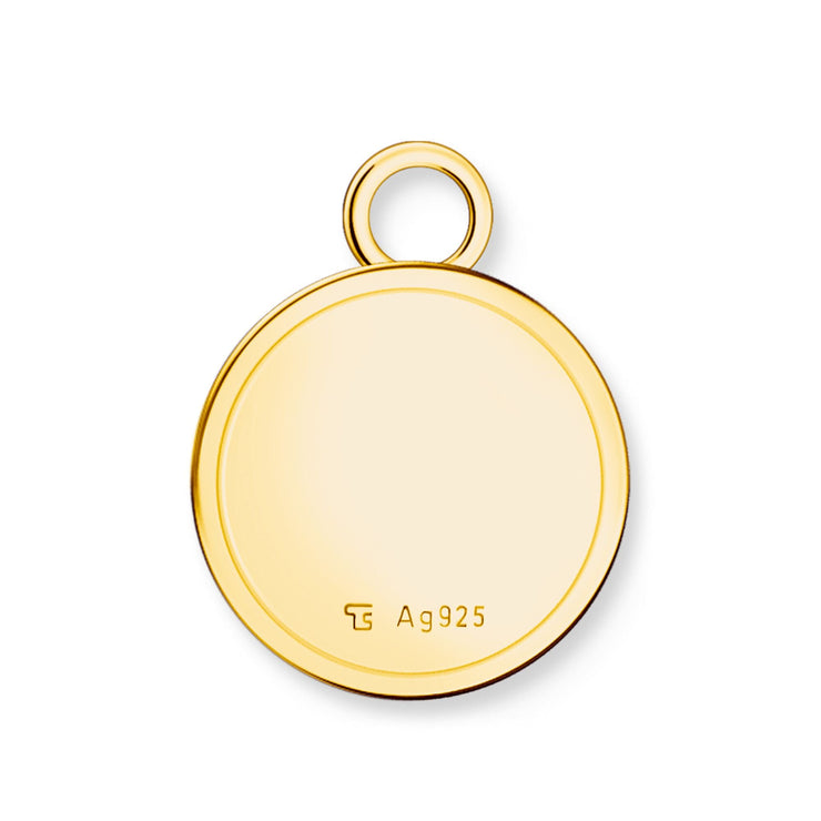 THOMAS SABO THOMAS SABO Member Charm Necklace with Charmista Disc Gold Plated