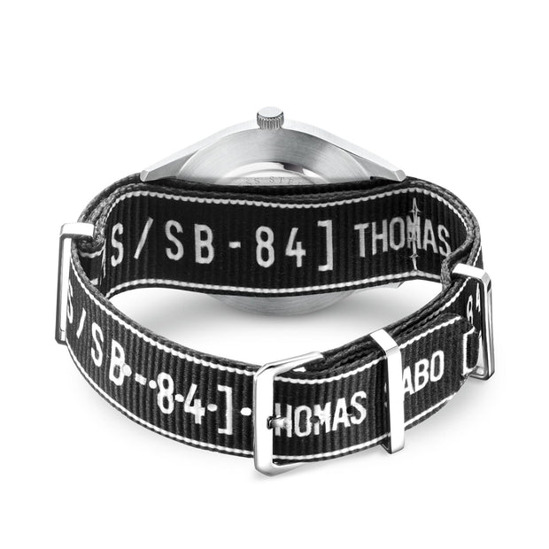 Thomas Sabo Watch Band Urban CODE TS NATO, Black