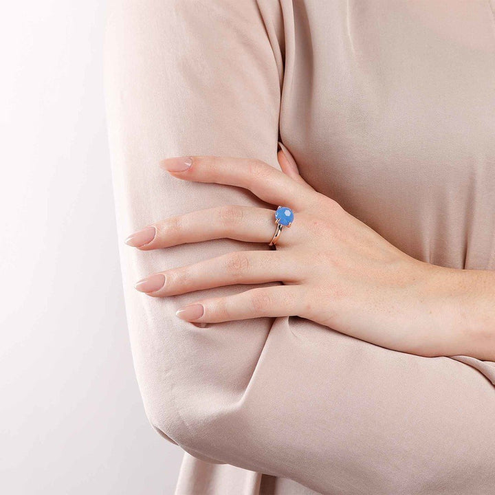 Bronzallure Cocktail Rings with Gemstone