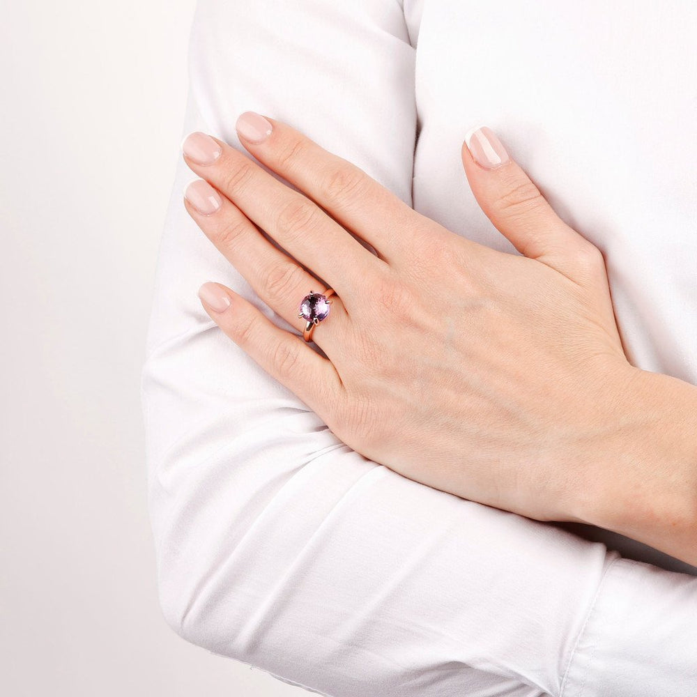 Bronzallure Cocktail Rings with Gemstone